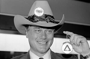 Images Dated 10th June 1980: American actor Larry Hagman who plays 'J. R'Ewing in Dallas
