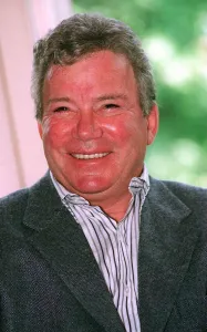 American actor William Shatner of Star Trek during his visit to Glasgow June 1997