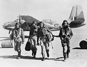 01433 Prints: The American Boston III is now in operation by the South African Air Force on the Libyan