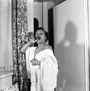 American cabaret star Thelma Carpenter aged 28 years arrived in England feeling very