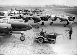 00073 Prints: American Lightnings, the plane used by the United States Army Air Force for long range