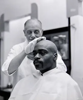 American middleweight boxer Rubin Hurricane Carter of New Jersey, USA