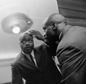 Grooming Prints: American middleweight boxer Rubin Hurricane Carter of New Jersey, USA