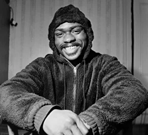 American middleweight boxer Rubin Hurricane Carter of New Jersey, USA