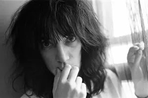 Images Dated 11th May 1976: American punk singer Patti Smith. 11th May 1976