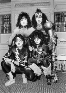00331 Prints: American rock group Kiss whose new album Creatures of the Night