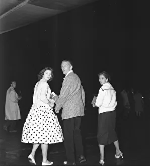 Scandal Prints: American rock and roll singer Jerry Lee Lewis with his thirteen year old wife Myra (right
