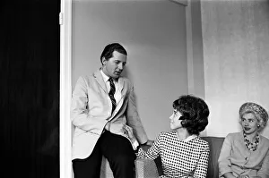American rock and roll singer Jerry Lee Lewis with his third wife Myra who he married