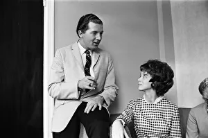01320 Prints: American rock and roll singer Jerry Lee Lewis with his third wife Myra who he married