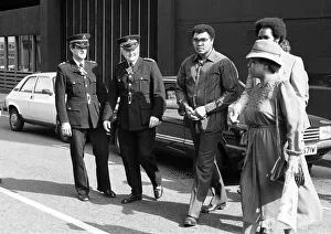 American former world champion heavyweight boxer Muhammad Ali