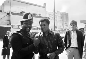 00955 Prints: American former world champion heavyweight boxer Muhammad Ali