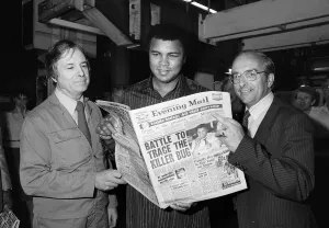 00955 Prints: American former world champion heavyweight boxer Muhammad Ali