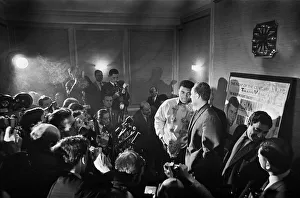 American world champion heavyweight boxer Muhammad Ali (formerly Cassius Clay