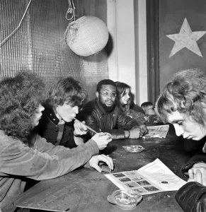 Drugs Prints: Amsterdam Coffee Shop Fantasio'Where it is legal to smoke Cannabis