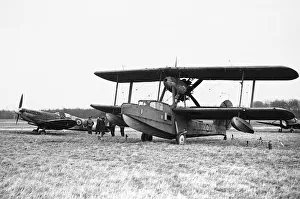 Pilot Prints: Ancient and modern two types of planes in use by the air sea rescue service Left a modern