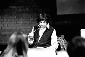 Andre Previn during rehearsals with the Northern Sinfonia for the City Hall Concert