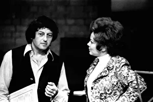 Andre Previn during rehearsals with the Northern Sinfonia for the City Hall Concert