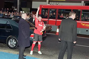 Andrew Lloyd Webber arriving at Elton Johns 50th birthday party at Hammersmith