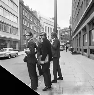 Andrew Loog Oldham, manager of the Rolling Stones appeared at Wells Street police court