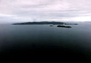 Andrew Martin Castaway island on which he lives 100 miles off the coast of Queensland