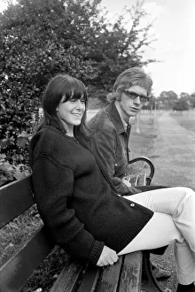 Andrew Oldham, Manager of The Rolling Stones with his wife Sheila