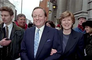 Andrew Parker Bowles & Rosemary Pitmans wedding at Chelsea Registrars Office