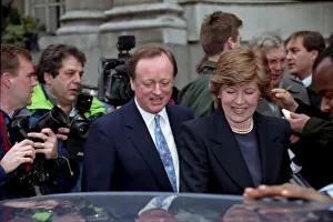 Andrew Parker Bowles & Rosemary Pitmans wedding at Chelsea Registrars Office
