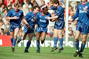 00248 Prints: Andy Barlow, Mike Milligan, Earl Barrett and Dennis Erwin. FA Cup