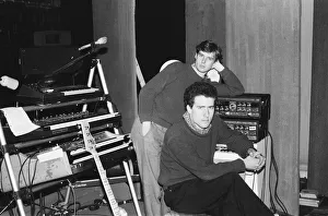 Andy McCluskey and Paul Humphreys (on keyboards) of the band Orchesteral Manouevers In