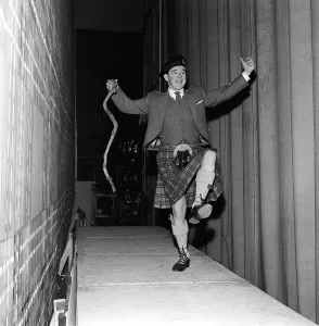 Andy Stewart Scottish entertainer in traditional outfit wearing kilt 20 / 7 / 62