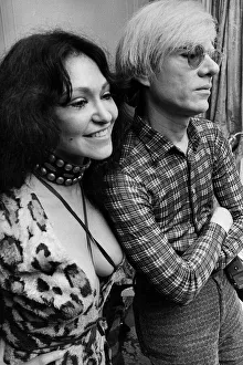 Andy Warhol American pop artist and film director 1971