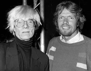 Andy Warhol American pop artist and film director 1986