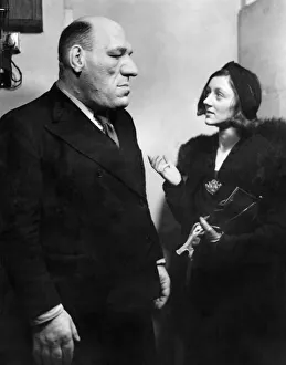 The Angel, a wrestler and former French rugby player whose real name is Maurice Tillett