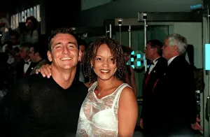 Angela Griffin Actress August 98 Coronation street actress at the premiere of