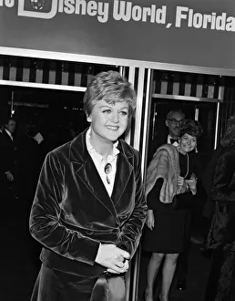 Red Carpet Prints: Angela Lansbury at the premiere of Bedknobs & Broomsticks held at the Odeon