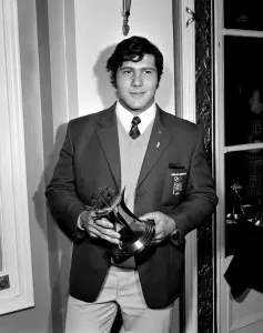 Angelo Parisi, winner of the Most Courageous British Performance Award at the Andrew
