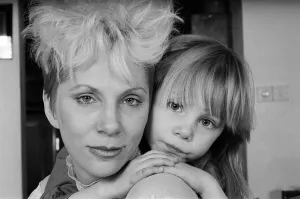 Angie Bowie, (also known as Angela Bowie) with her daughter Stacia Larranna Celeste Lipka