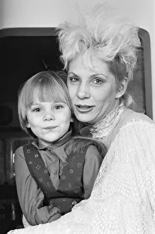 Angie Bowie, (also known as Angela Bowie) with her daughter Stacia Larranna Celeste Lipka