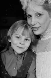 Angie Bowie, (also known as Angela Bowie) with her daughter Stacia Larranna Celeste Lipka