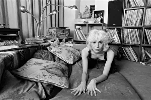Angie Bowie, ex wife of singer David Bowie pictured in Switzerland