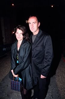 Images Dated 1st October 1998: Angus Deayton Actor / TV Presenter October 98 Ariving for the launch of Sky Digital
