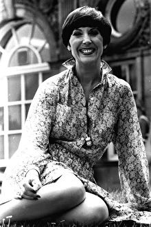 Anita Harris singer in Newcastle where she is to appear in the Variety Extravaganza