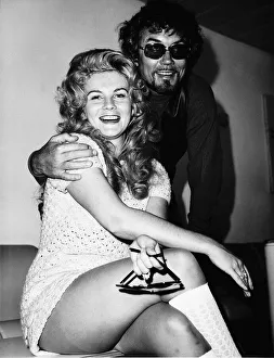 Ann Margret Actress with husband Roger Smith At Heathrow Airport