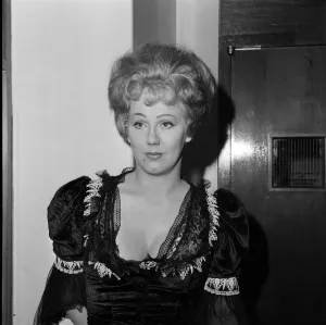 Anna Karen, aged 24, a dancer, last night left her poodle Lucky (18 months old