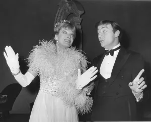 Anna Neagle dancing with Gerry Marsden in musical Charlie Girl - 27th February 1968