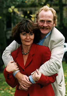 Anne Raitt and James Cosmo Roughnecks television programme