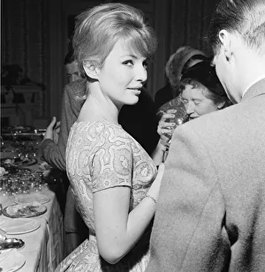 01108 Prints: Annette Stroyberg, danish actress, in London, Sunday 14th December 1958