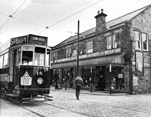 The Annfield Plain Co-op relocated at Beamish Museum
