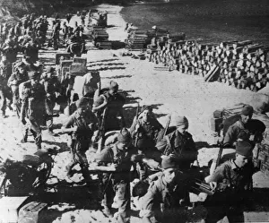 01449 Prints: It was announced on September 27th, that Allied seaborne and airborne forces