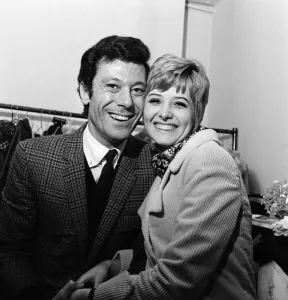 01172 Prints: The announcement of the engagement of dancer and choreographer Lionel Blair to model
